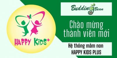 Học Tiếng Anh bản quyền Budding Bean tại Happy Kids Plus